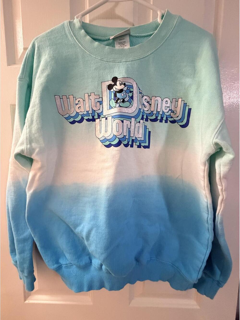Walt Disney World Ombre Sweatshirt with Mickey Graphic